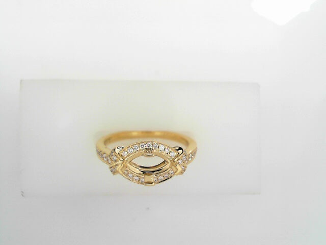 LDS CLJ 14KY SEMI 0.29CTW-0.75