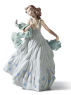 Summer Serenade Woman Figurine