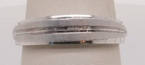 14K WHITE GOLD BAND