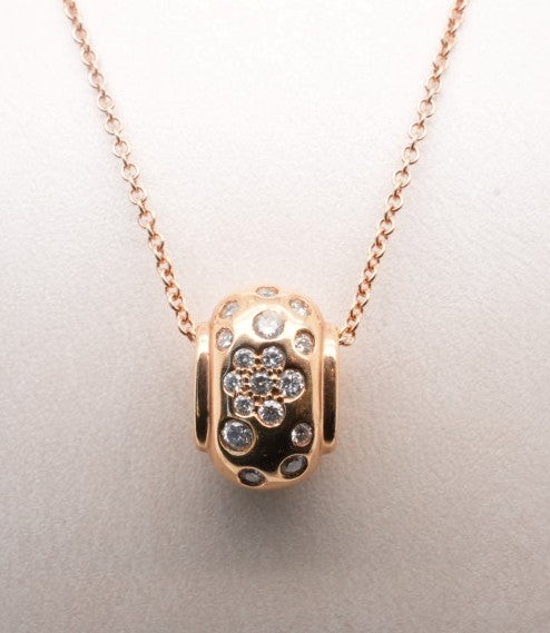 18K YR .25 CTW GH, SI2-3 GOLD NECKLACE