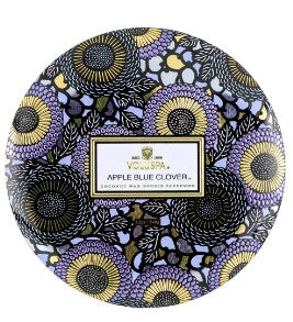 Apple Blue Clover 3-Wick candle