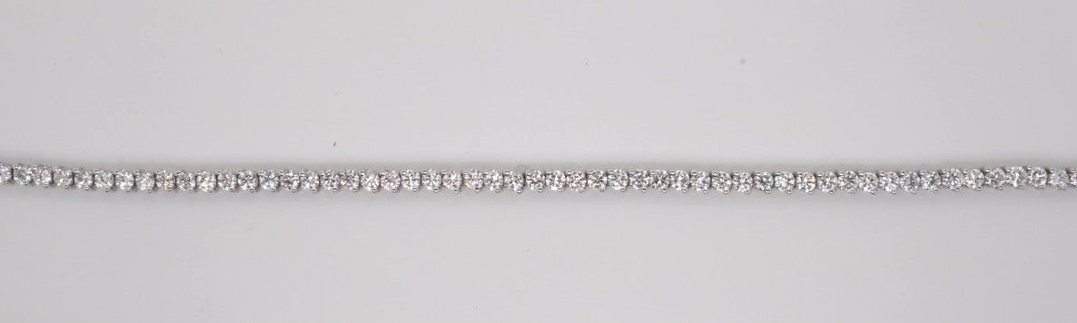 LADIES 14K WG 4.00CTW DIAMOND BRACELET