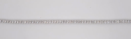 LADIES 14K WG 4.00CTW DIAMOND BRACELET