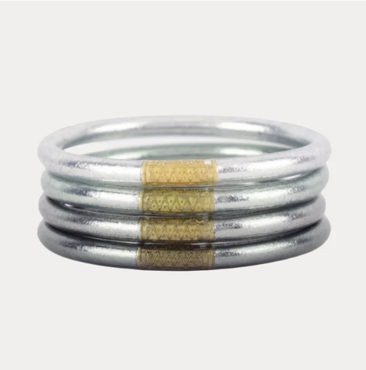 MOON ALL WEATHER BANGLES SM SET OF 4
