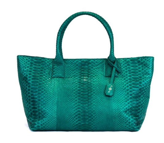 BAJIA BAG - PYTHON GREEN