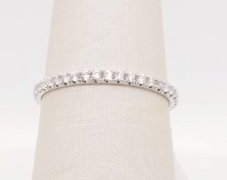 MICHAEL M 18K WG BAND 0.33CTW R371B3
