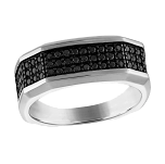 BLACK ONYX BEADS LION BRACELET