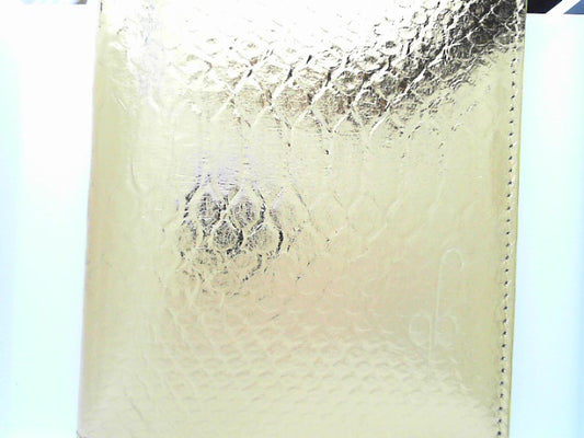 PASSPORT CASE- OSTRICH GOLD