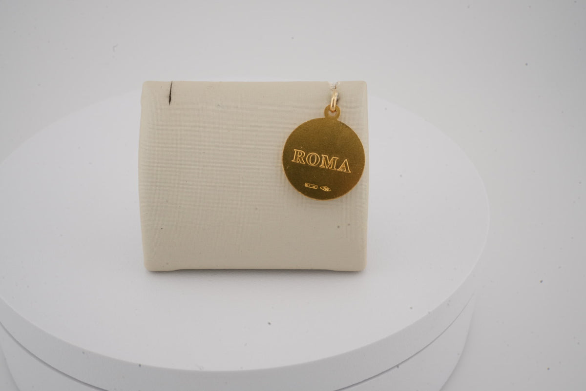 18K YG CATHOLIC CHARM GREAT JUBILEE